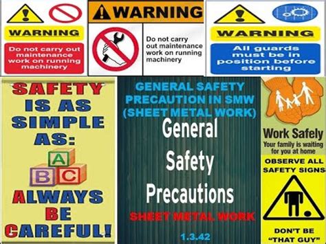 sheet metal safety guidelines